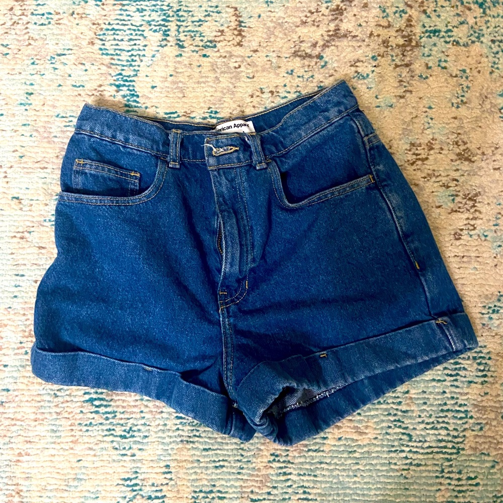 American Apparel Denim Shorts